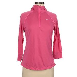 Half Zip 3/4 Sleeve Nike top